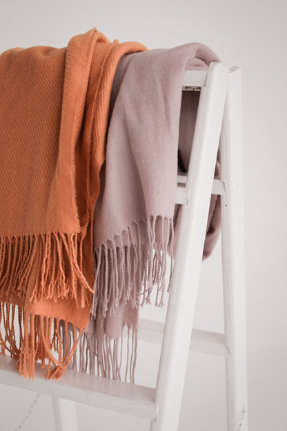 Rustic Wood Blanket Ladder - view 2