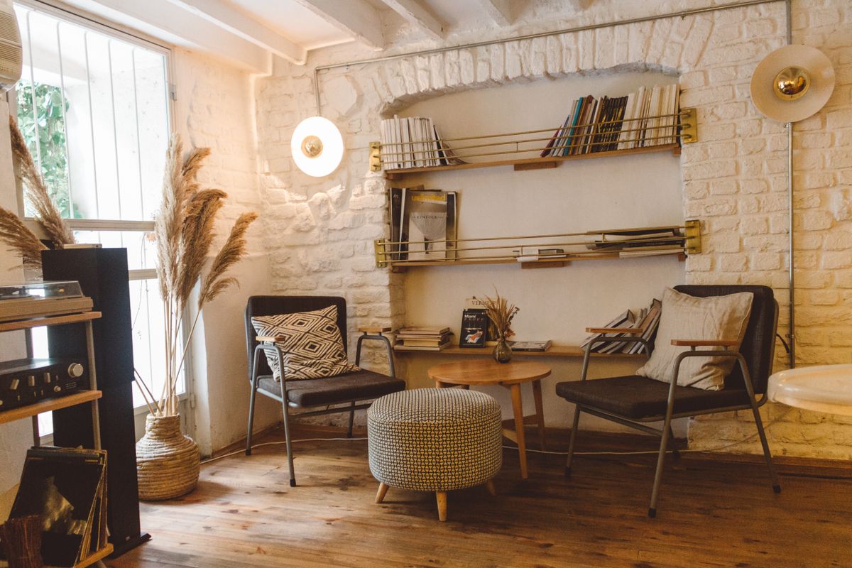 Rustic Wood Blanket Ladder - view 3